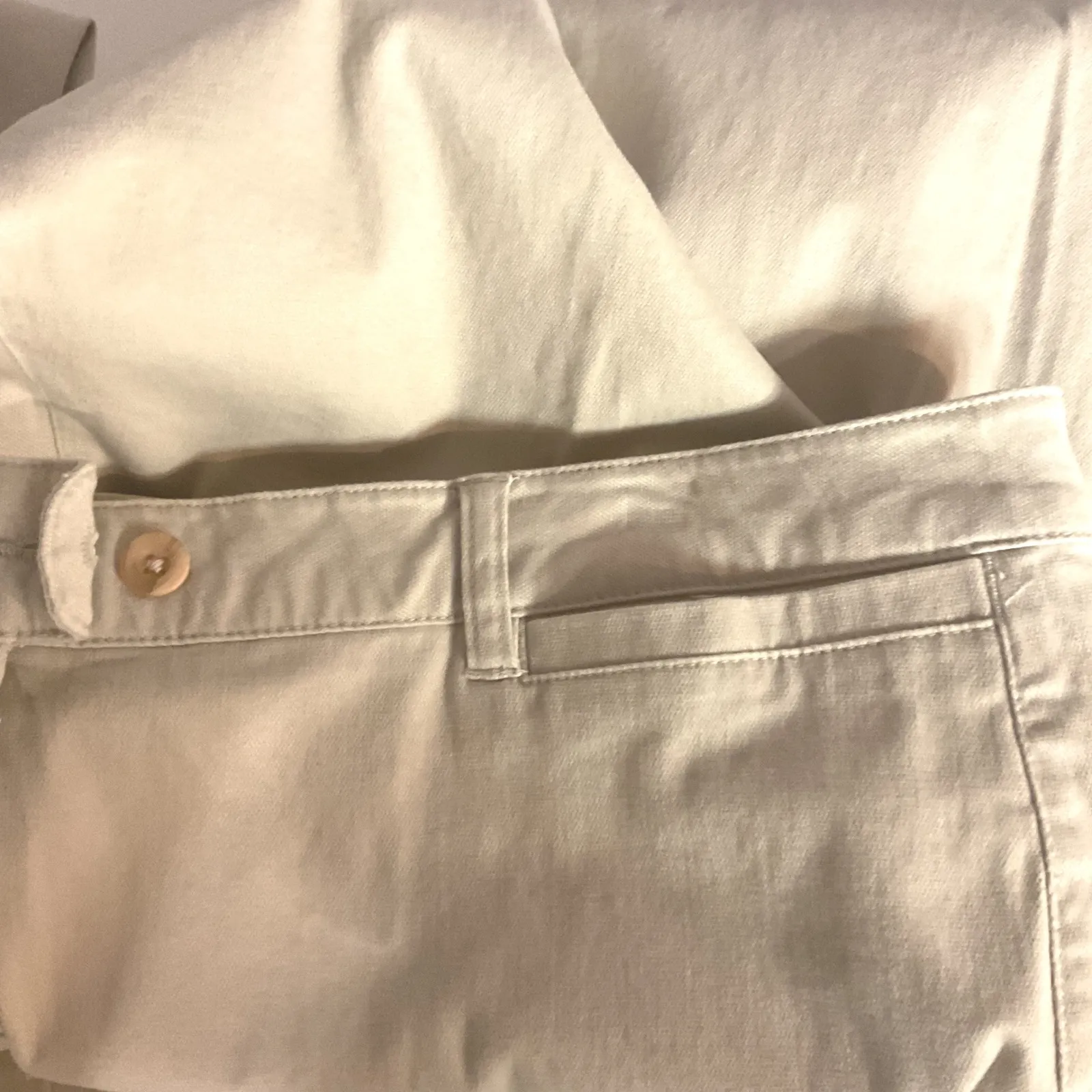 Woolrich Women's British Tan‎ Straight Leg Trouser Pants Beige 16P Petite - Image 11