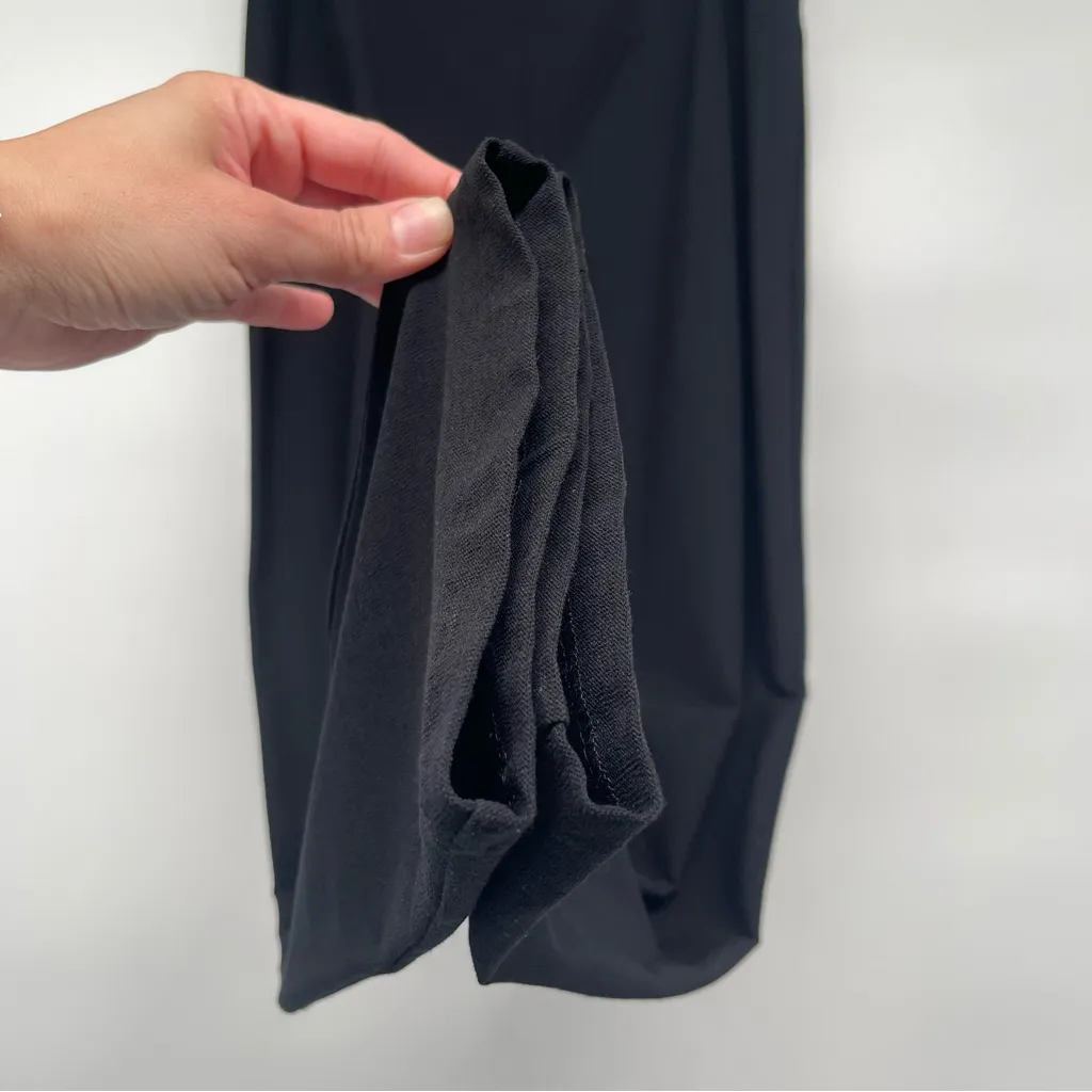 Eileen Fisher Washable Stretch Crepe Pant Women's S/P in Black Slim Fit - Image 4