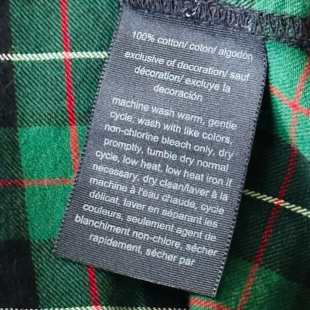 Tommy Hilfiger Plaid Button-Down Shirt - Size L - Image 9