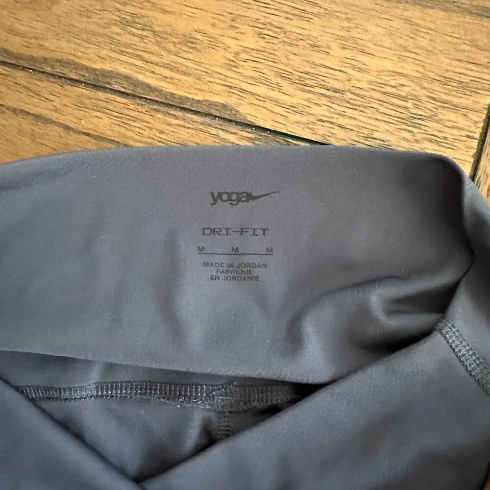 Nike Yoga High Rise Tights Blue - M - Image 7