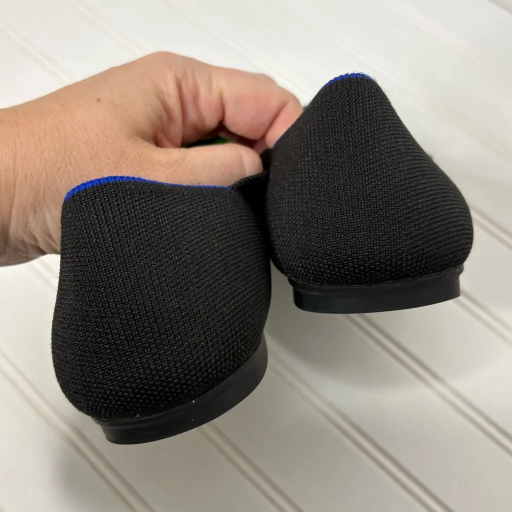 Rothy’s black round toe flats size 10 - Image 7