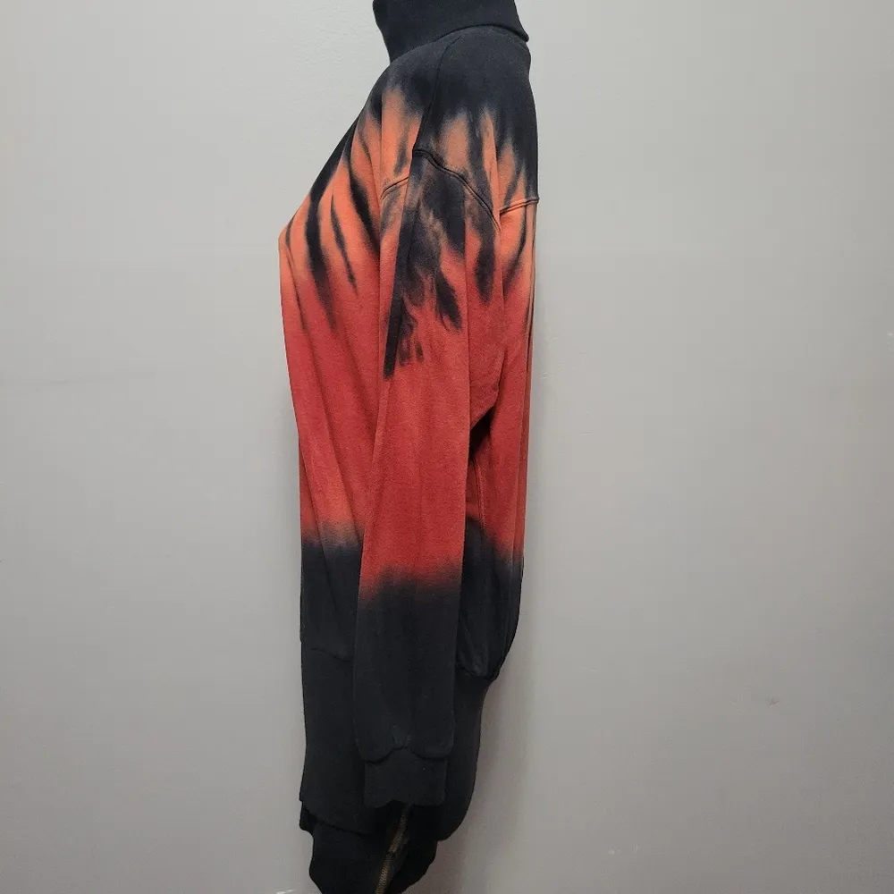 Young Fabulous & Broke black tie dye turtleneck mini dress size small - Image 5