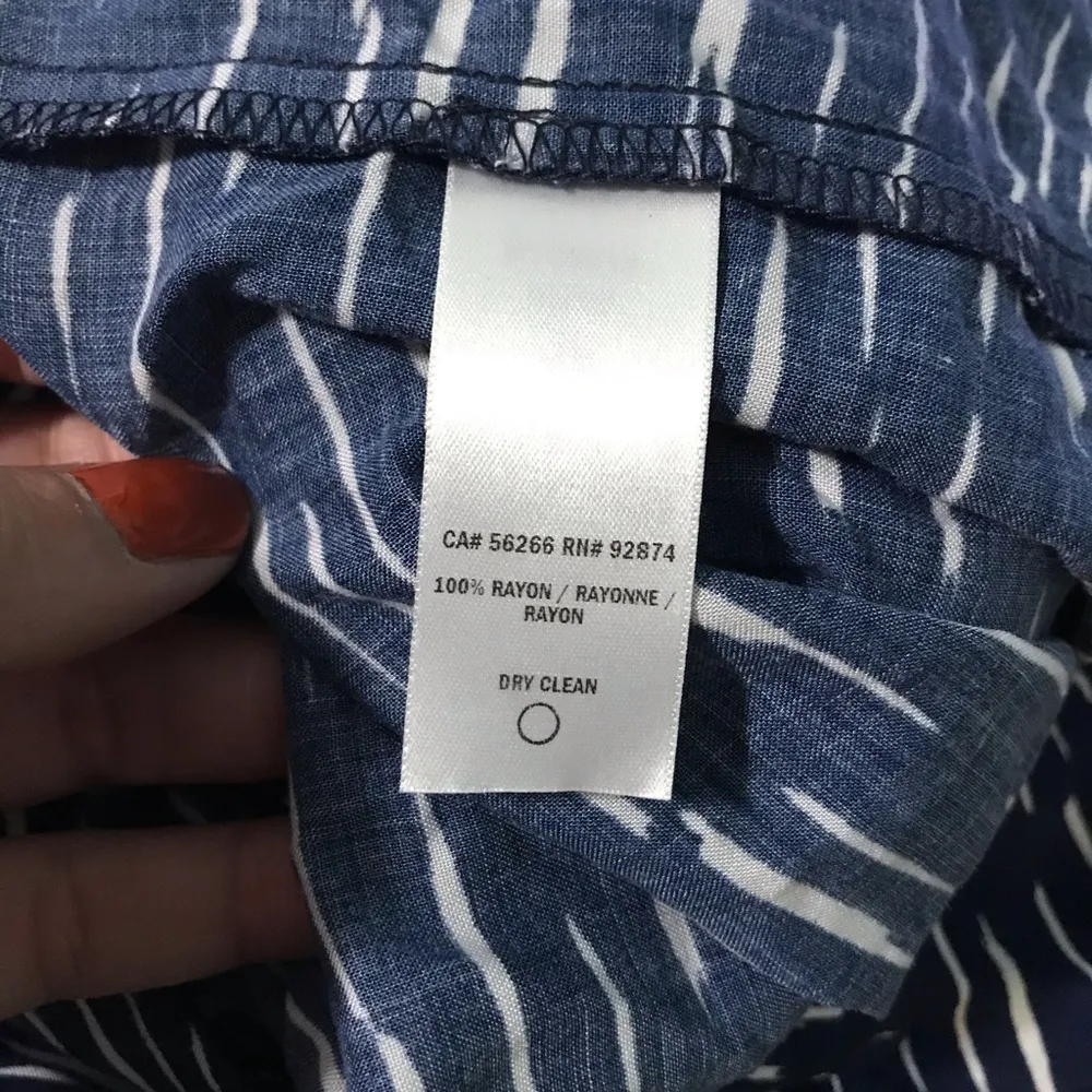 Splendid Button Down Tie Top SzXS - Image 5