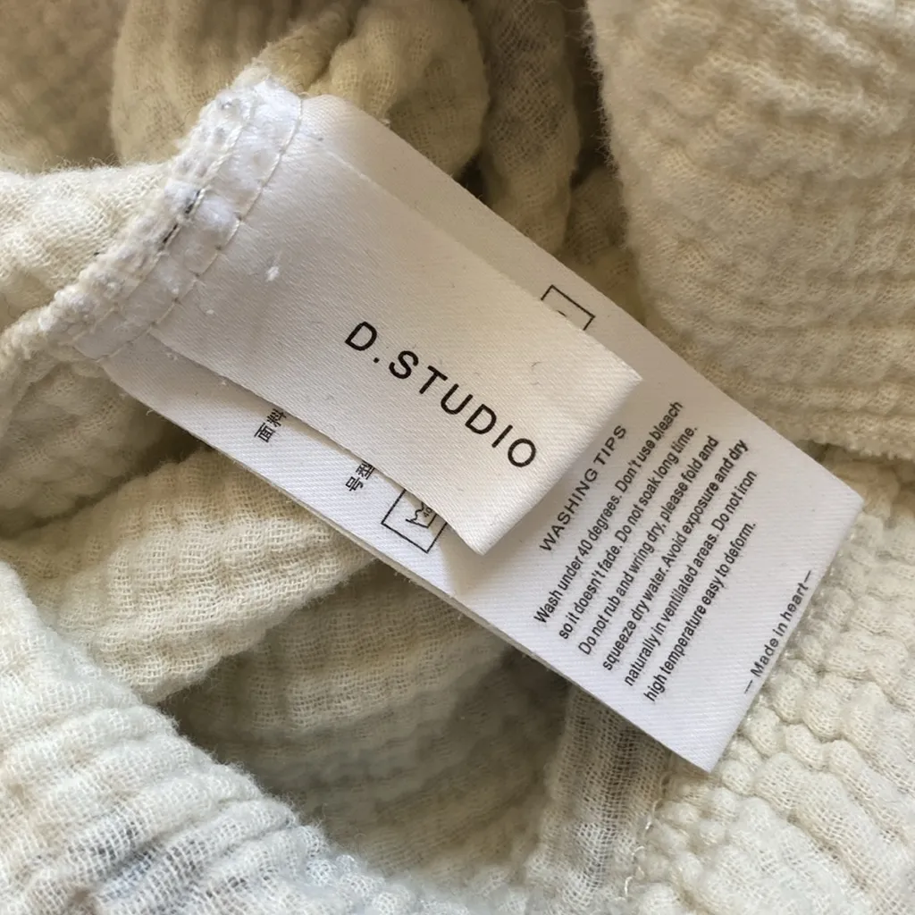 Gelato Pique Waffle Gauze Cotton Dress Cats Nightgown Size M - Image 6