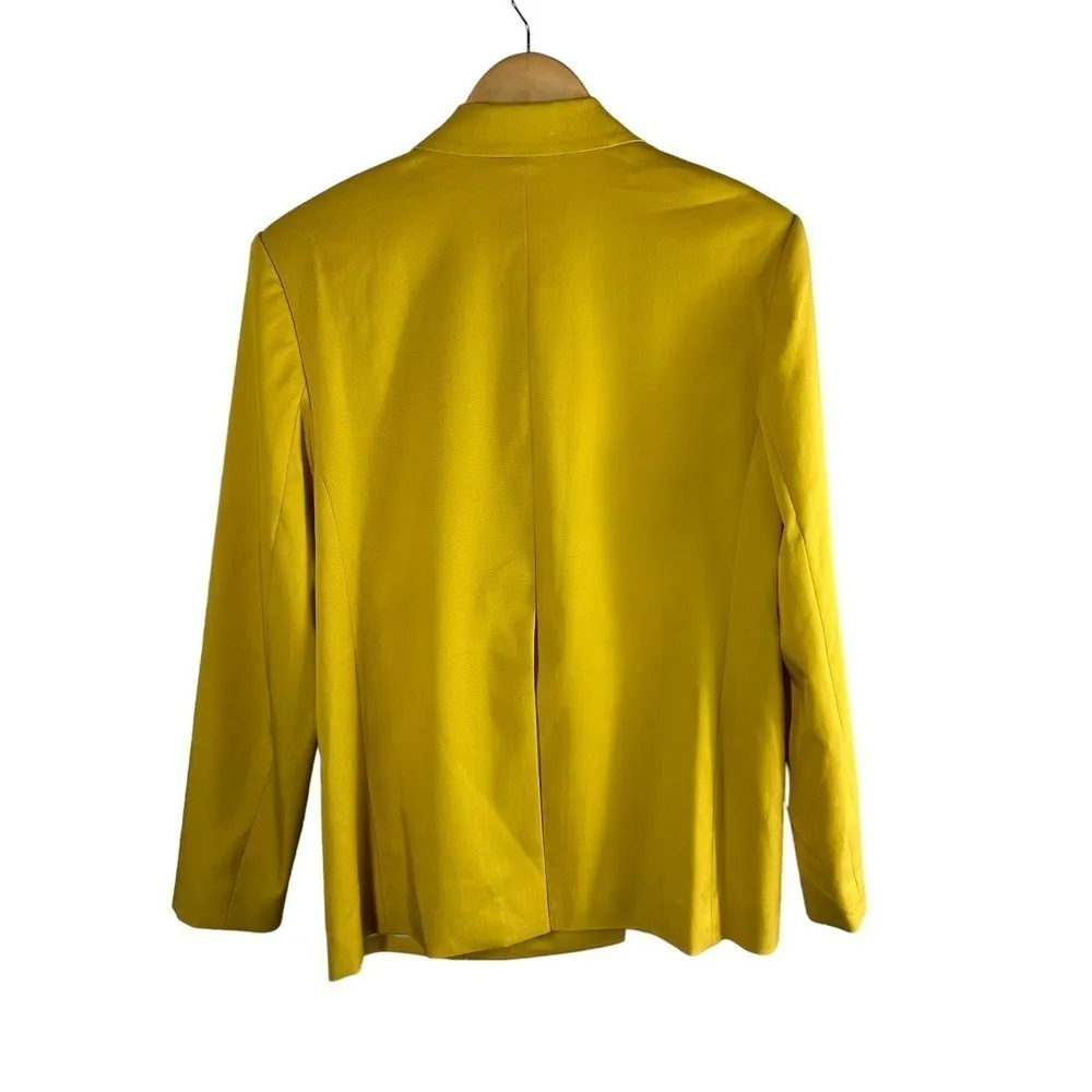 Derek Lam 10 Crosby Mustard Gerard Blazer Size 4 - Image 2