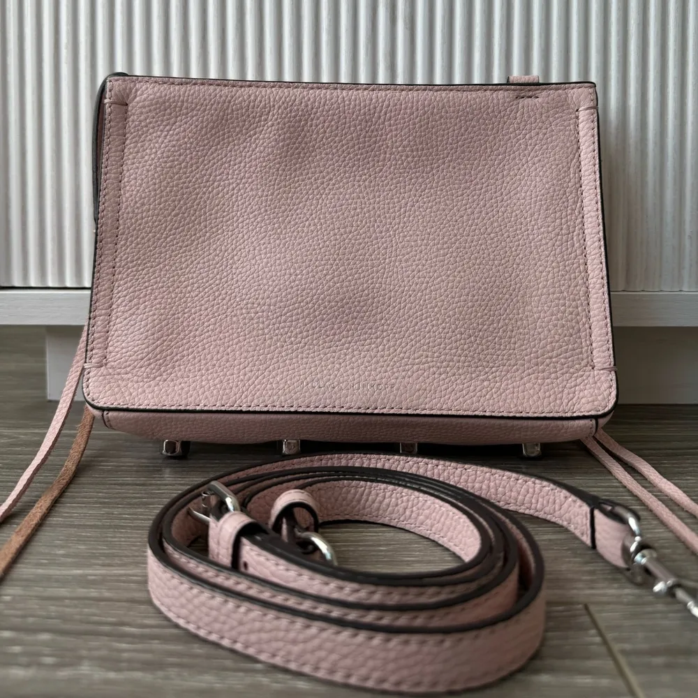 Rebecca Minkoff Light Pink Crossbody Bag - Image 4