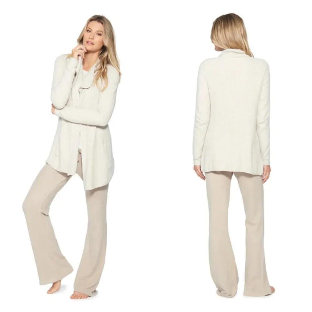 💕BAREFOOT DREAMS💕 CozyChic Lite Coastal Cardigan ~ Bisque XS NWT - Image 7