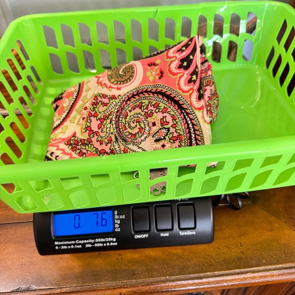 Vintage Fashion Bug Top Womens 3X 24 Y2K Boho Pink Paisley Asymmetrical Necklace - Image 15