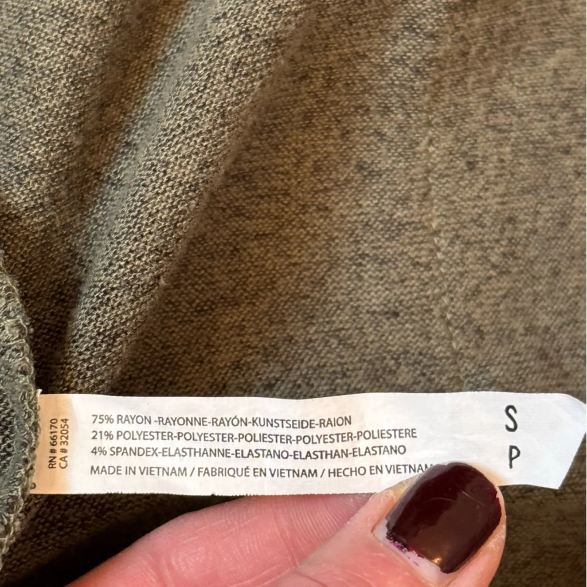 Out From Under Urban Outfitters Green Hooded Open Cardigan Women’s Size Small - Image 8