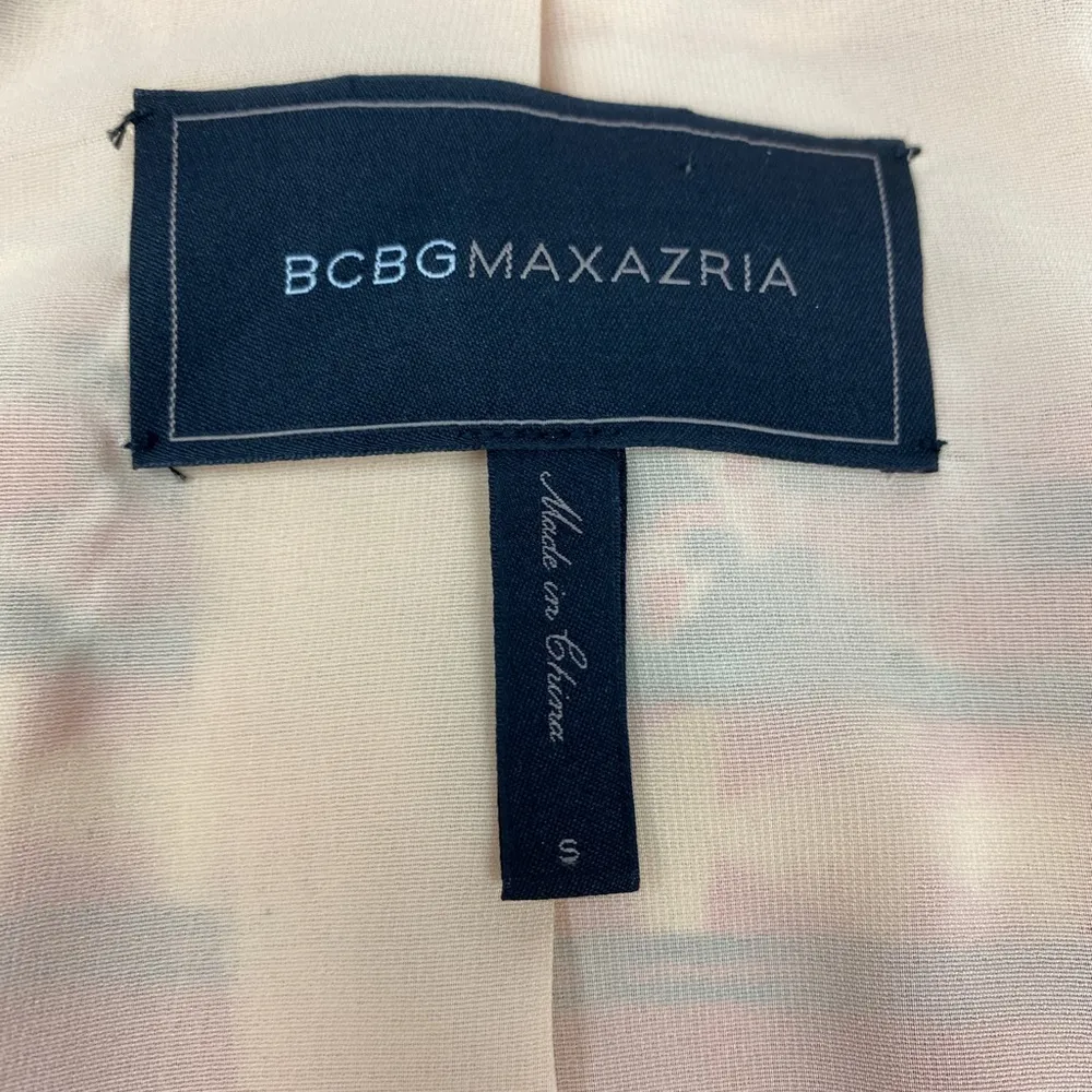 BCBGMAXAZARIA Colorful Ash Moto Zip Tribal Jacket  Women’s Size S - Image 6