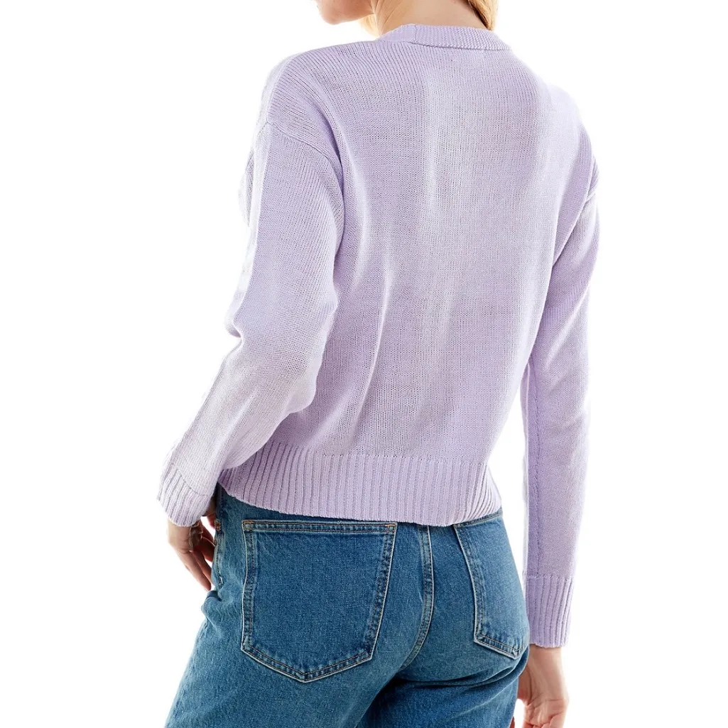 NWT Ultra Flirt Button Front Daisy Cardigan - Image 3