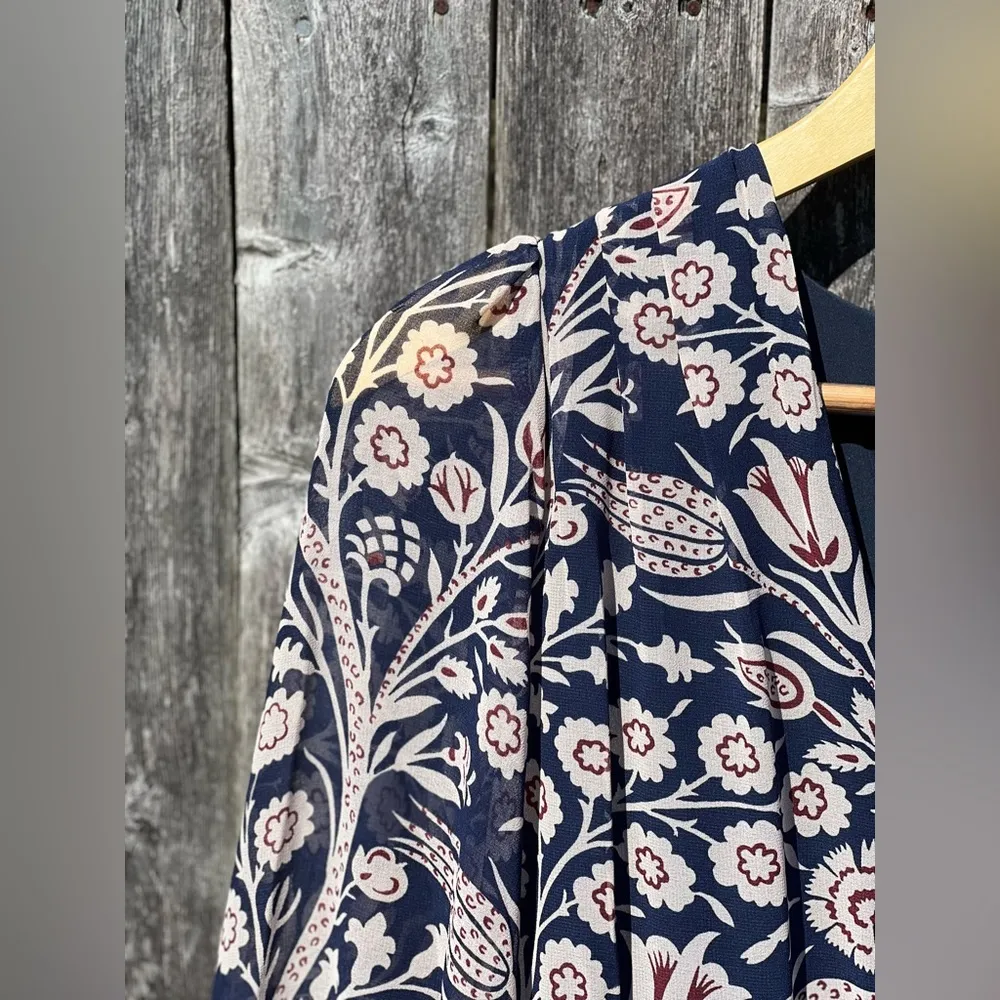 TED Baker Tarissa floral-print tiered crepe mini dress - Image 8