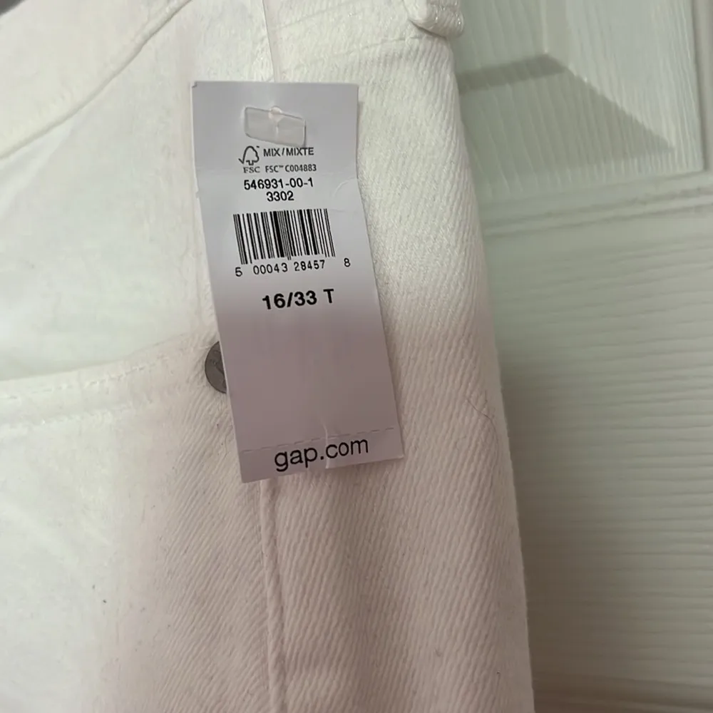 Gap White  cigarette jeans - Image 3