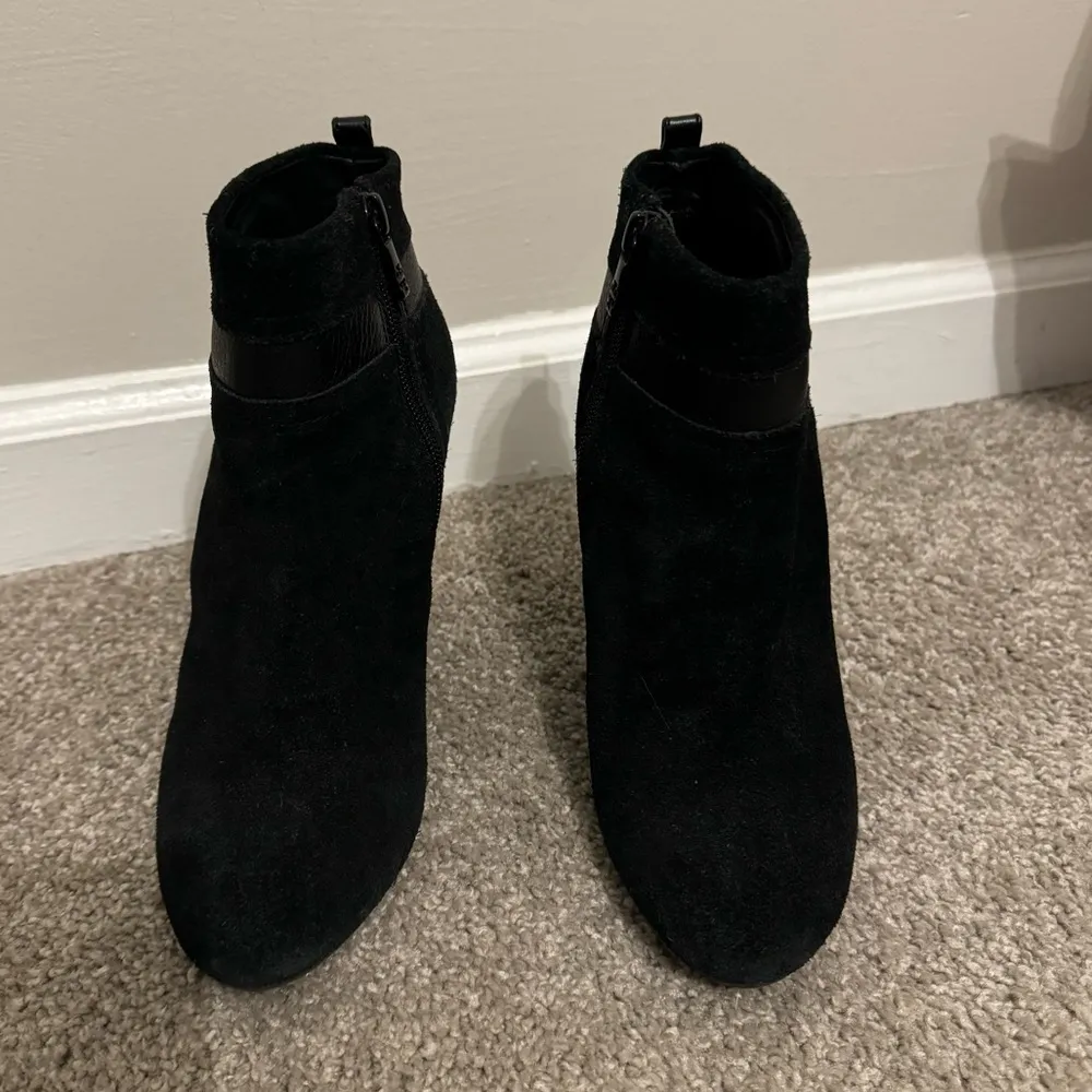 Tory Burch Alaina Wedge Ankle Booties Size 7.5 M - Image 5