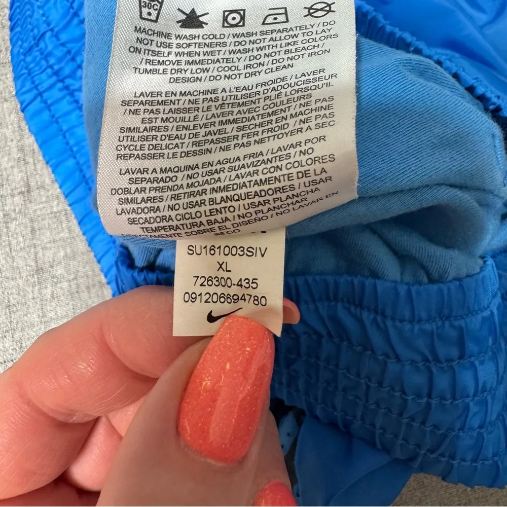 Nike Running Shorts with Modal Liner Royal Blue Size XL - Image 10