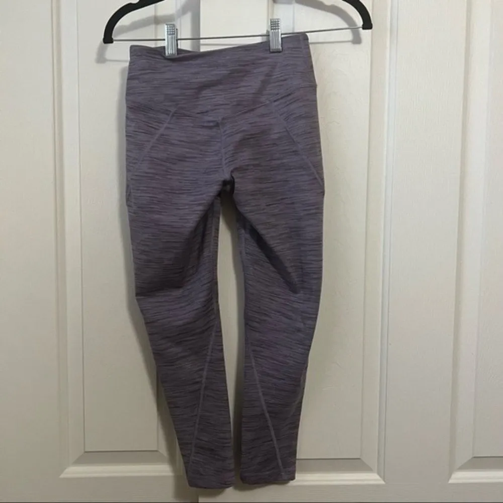 PATAGONIA Centered Crop Legging Purple and Gray - Image 3