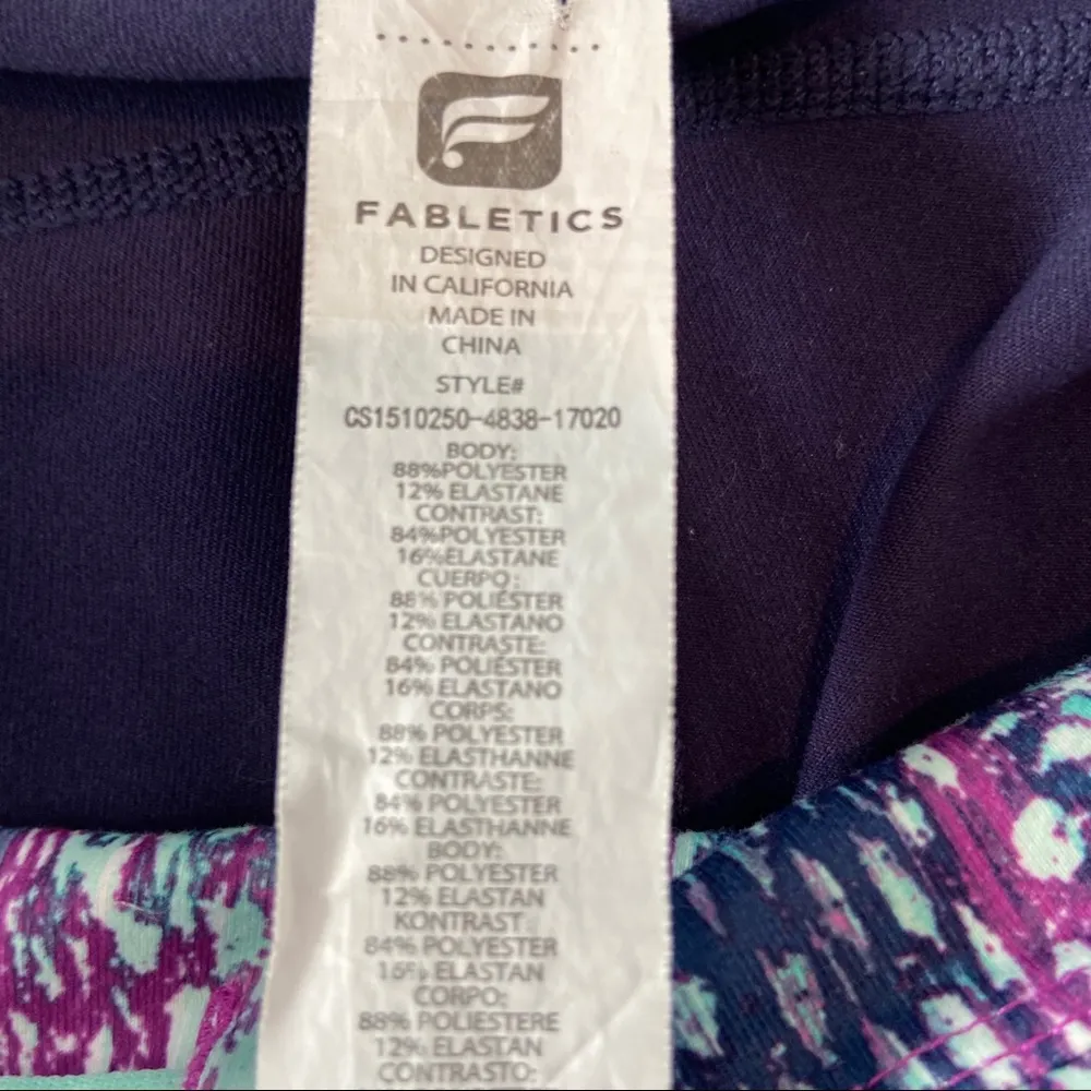 Fabletics Rio Run Crop Capri Leggings. Size XSmall. EUC - Image 11