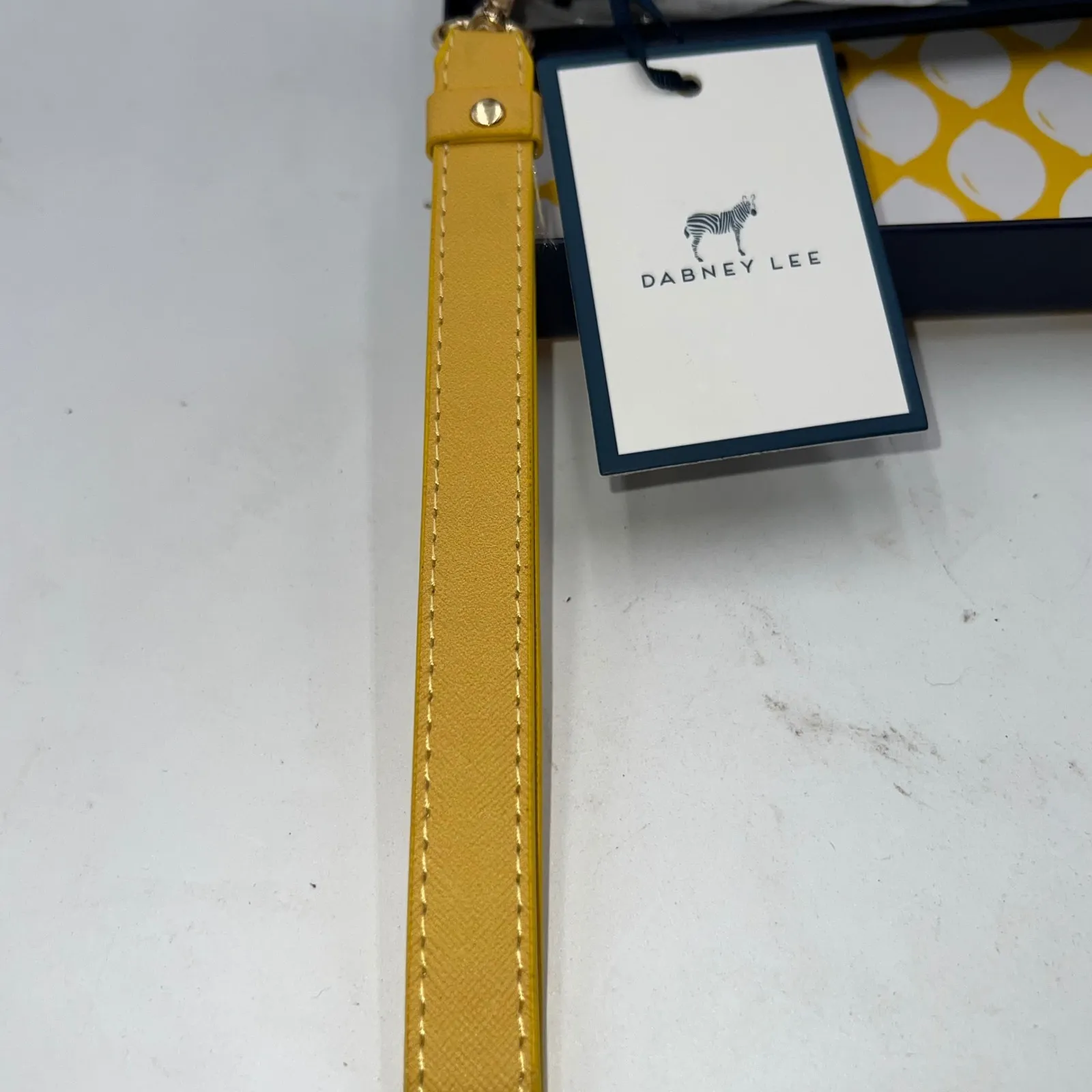 Dabney Lee Lemon Print Wristlet Wallet & Card Case Set - New - Image 3