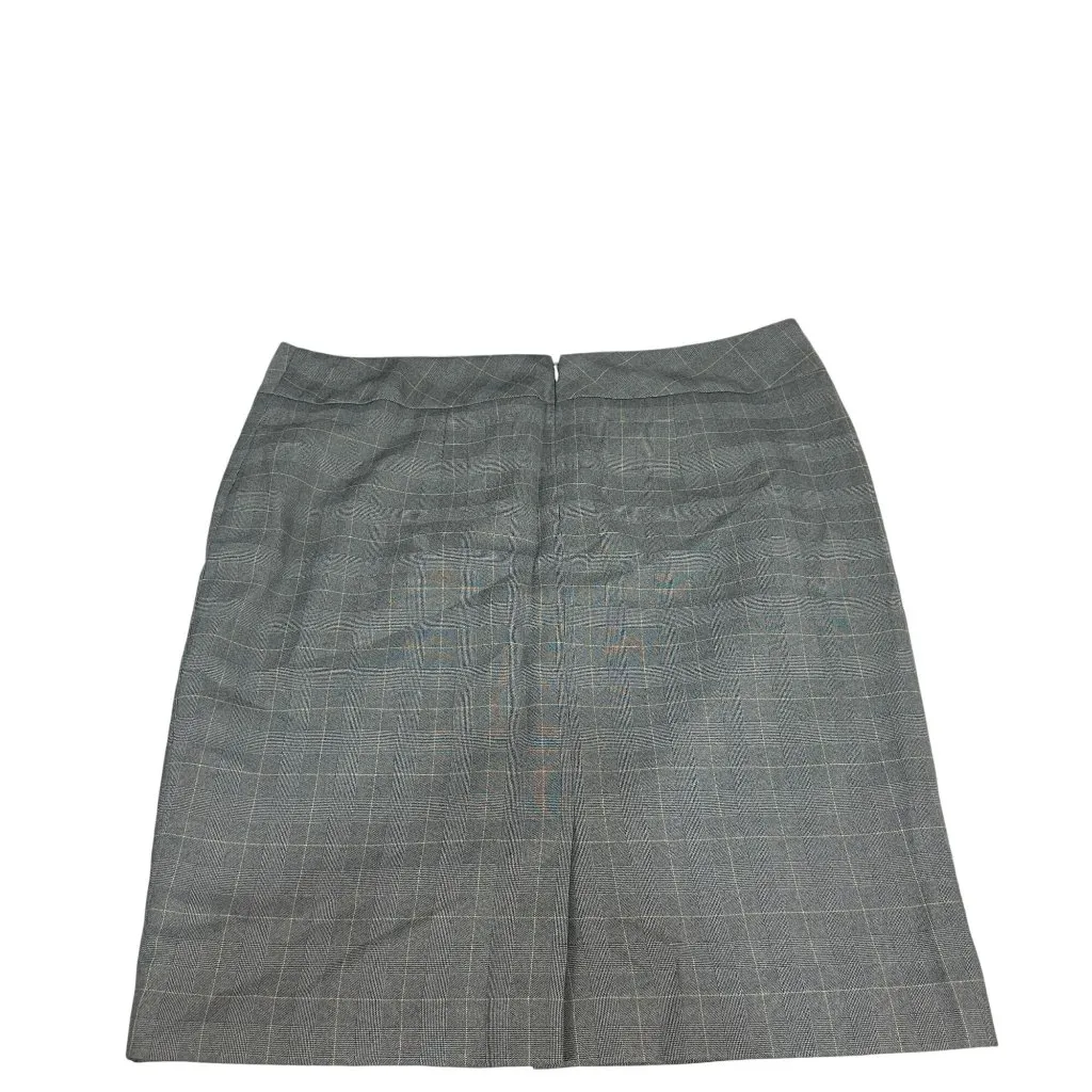 Le Suit Separates Gray Plaid Pencil Skirt 16P Polyester Womens Workwear - Image 2