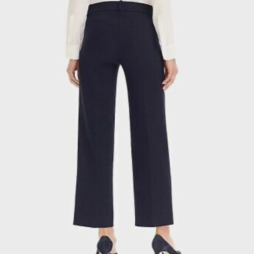 J. Crew Peyton High Rise Wide Leg Pant Four Season BLACK NWT - Image 4