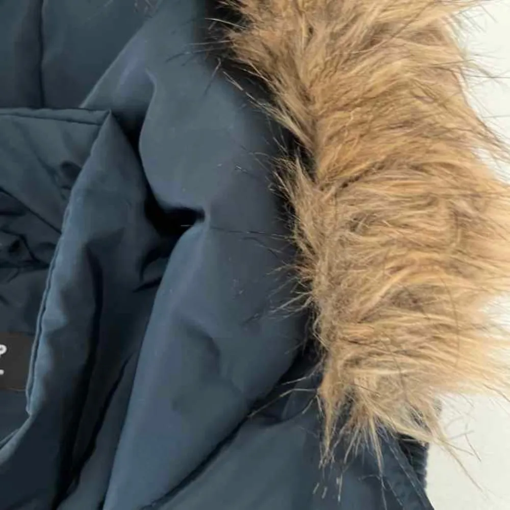 Coffeeshop Navy Blue Zip Front Puffer‎ Vest Size M - Image 8