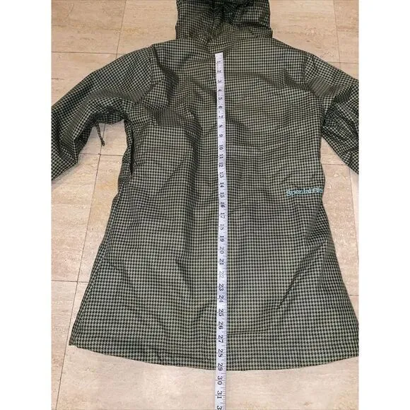 Special Blend Womens Green Plaid Ski Snowboard Jacket Hood Waterproof Large‎ Size 12 - Image 10