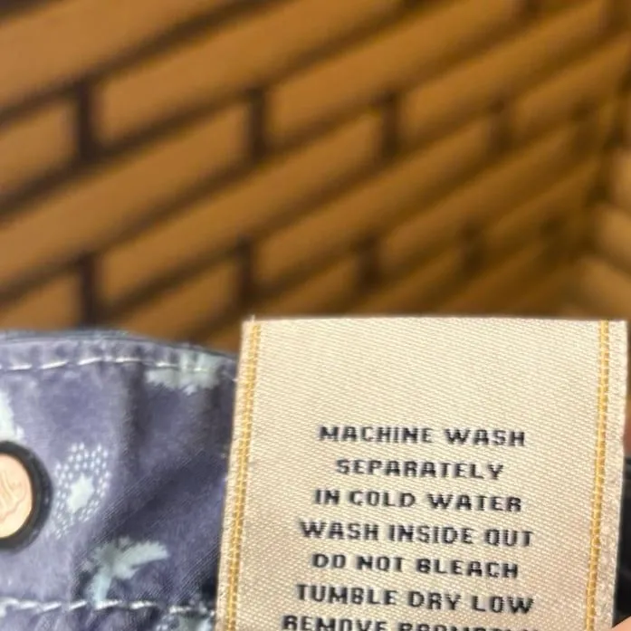 Miss Me American Flag Denim Capri Size 27 Blue - Image 9