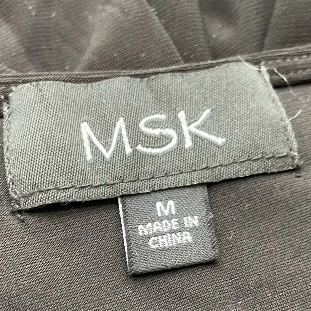 MSK Women's Black V - Image 5