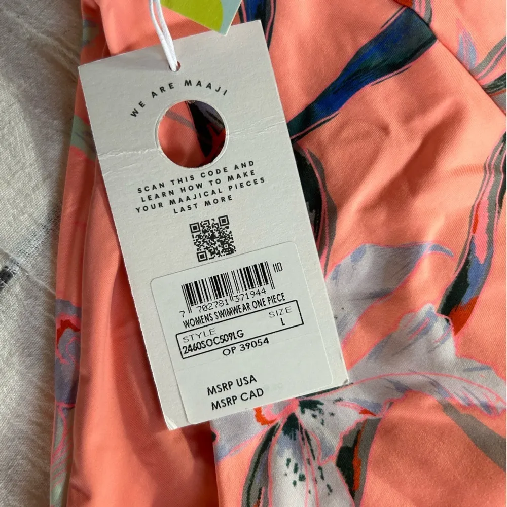 Maaji Safari Plunge One Piece Reversible Swimsuit - Image 7