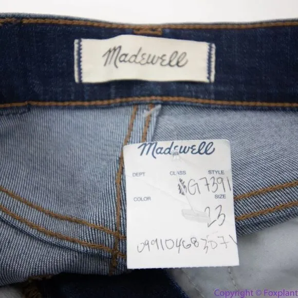 NEW Madewell 10" High-Rise Skinny‎ Jeans in Danny Wash: TENCEL™ Denim, 23 - Image 13