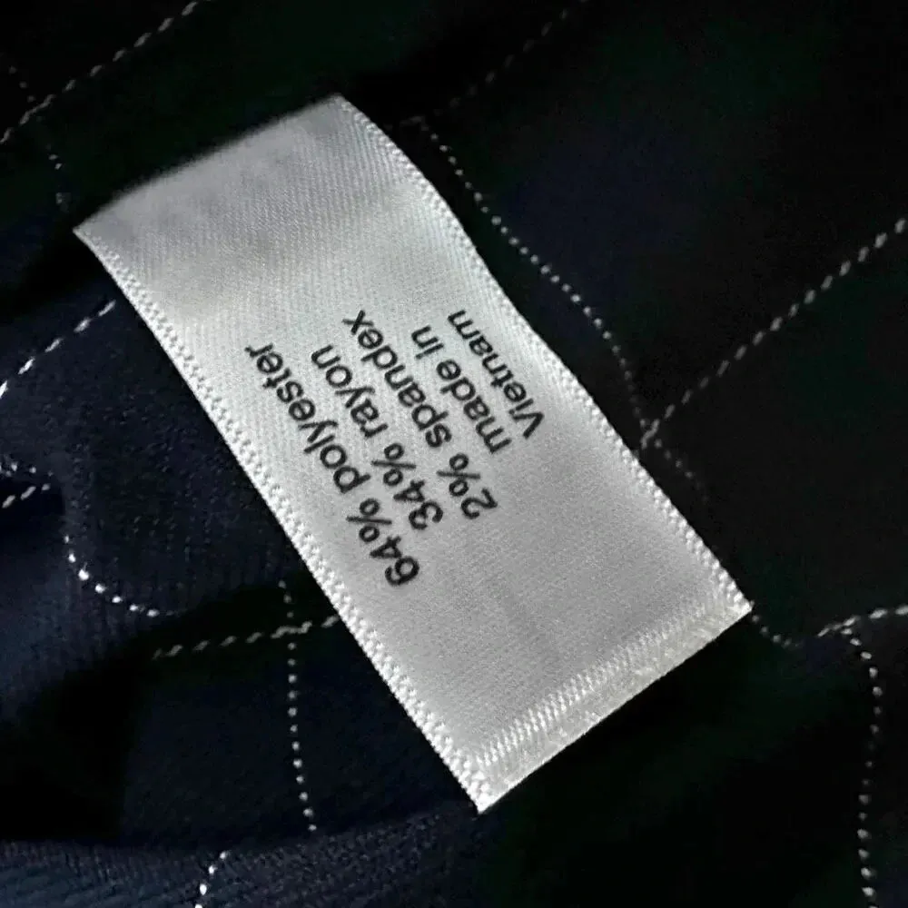 LANE BRYANT | Plus Perfect Drape Relaxed Ankle Pant Navy Windowpane Plaid | 26 - Image 10