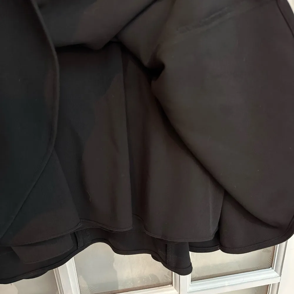 Halston Heritage Black Black Crepe Cut Cocktail Party Dress Size 4 Small S NWOT - Image 9