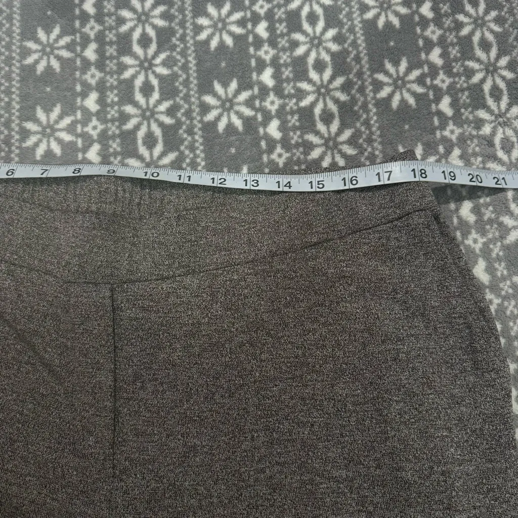 J.Jill Wearever Knit Stretch Crop Pants Pull‎ On 227862 Size X - Image 12