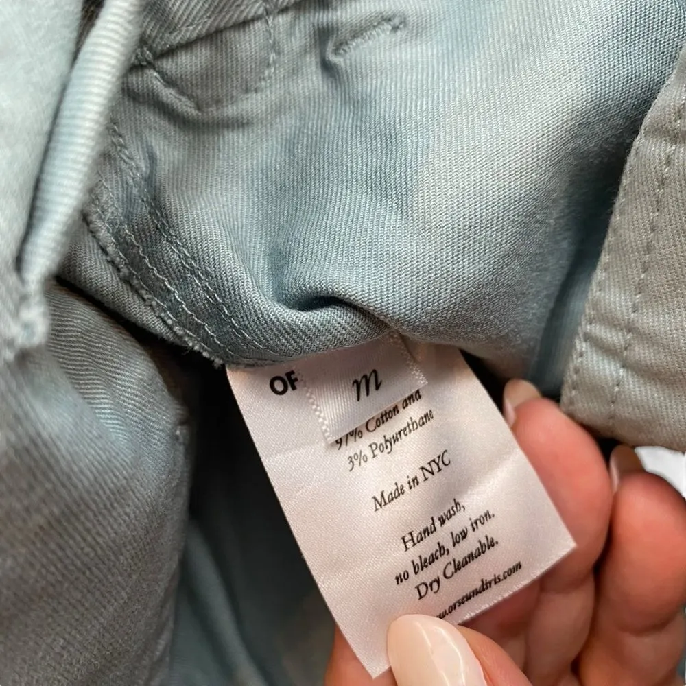 Orseund Iris Women's‎ M Le Carpenter Pants Parisian Blue Coastal Relaxed Fit New Size M - Image 10
