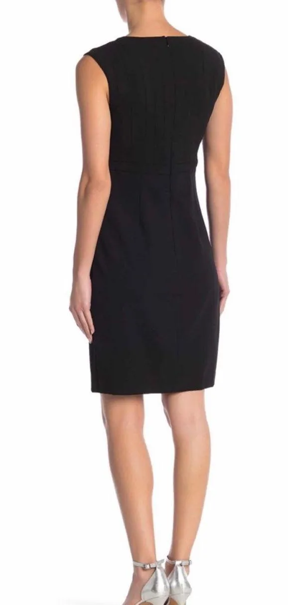 Size 8 Black Crepe Dress - Image 2
