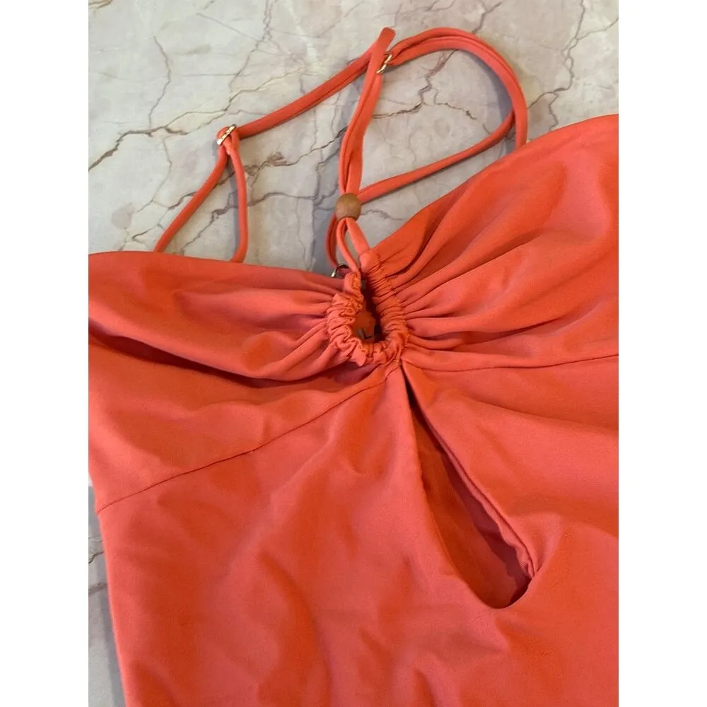Tularosa Cambri One Piece in Blazing Orange Small New Womens Swimsuit - Image 5
