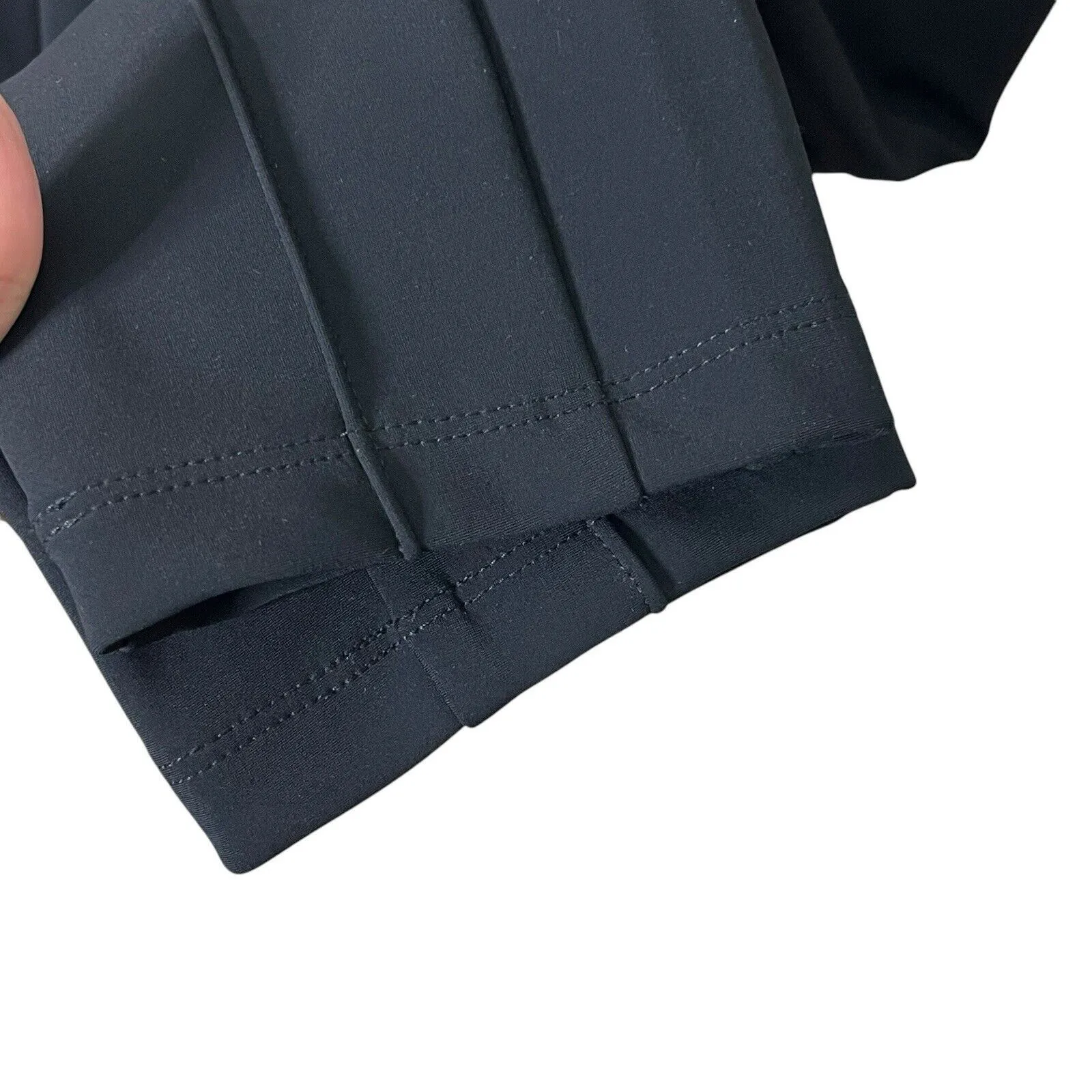 Athleta Glacier Snow Pants II Black Women’s Size 10P Skinny Winter Stretch Warm - Image 6