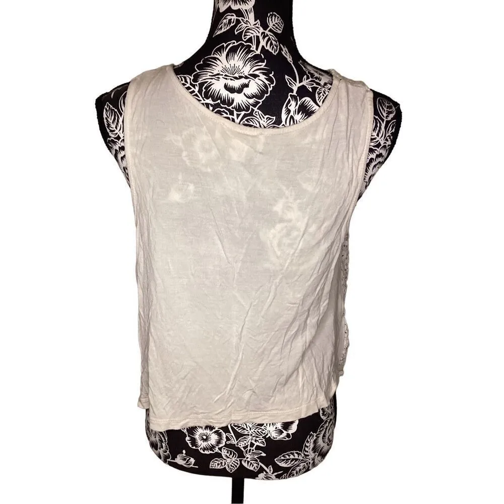 Forever 21 Plus Sizes Knit Boho Bohemian Tank Top Hippie Boho Indie - Image 2