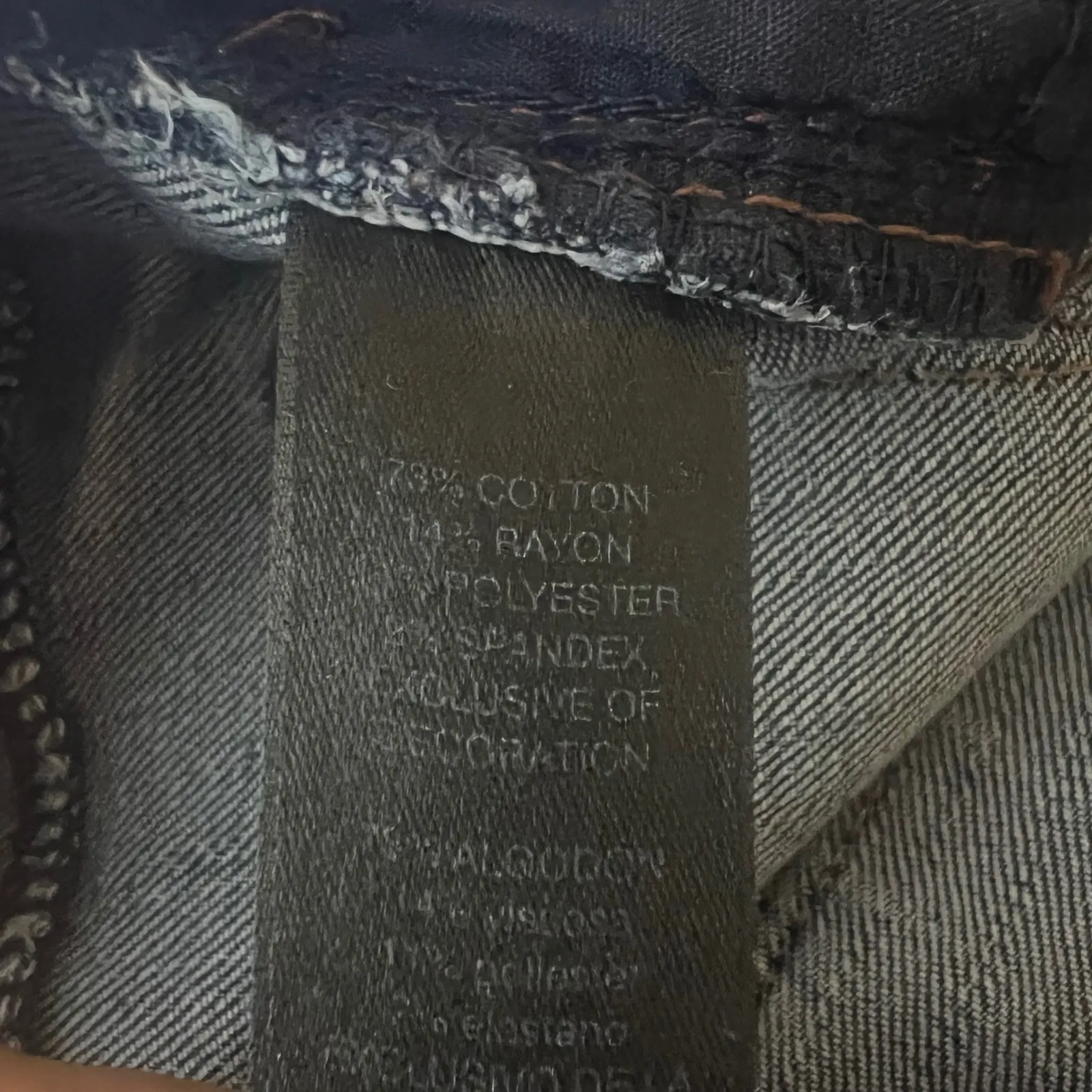 White House Black‎ Market Boot Leg Jeans Size 2 Bootcut Dark Wash Denim - Image 8