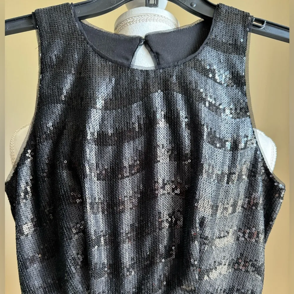 BCBG MAXAZRIA Nera Sequin Cocktail Dress - Image 4