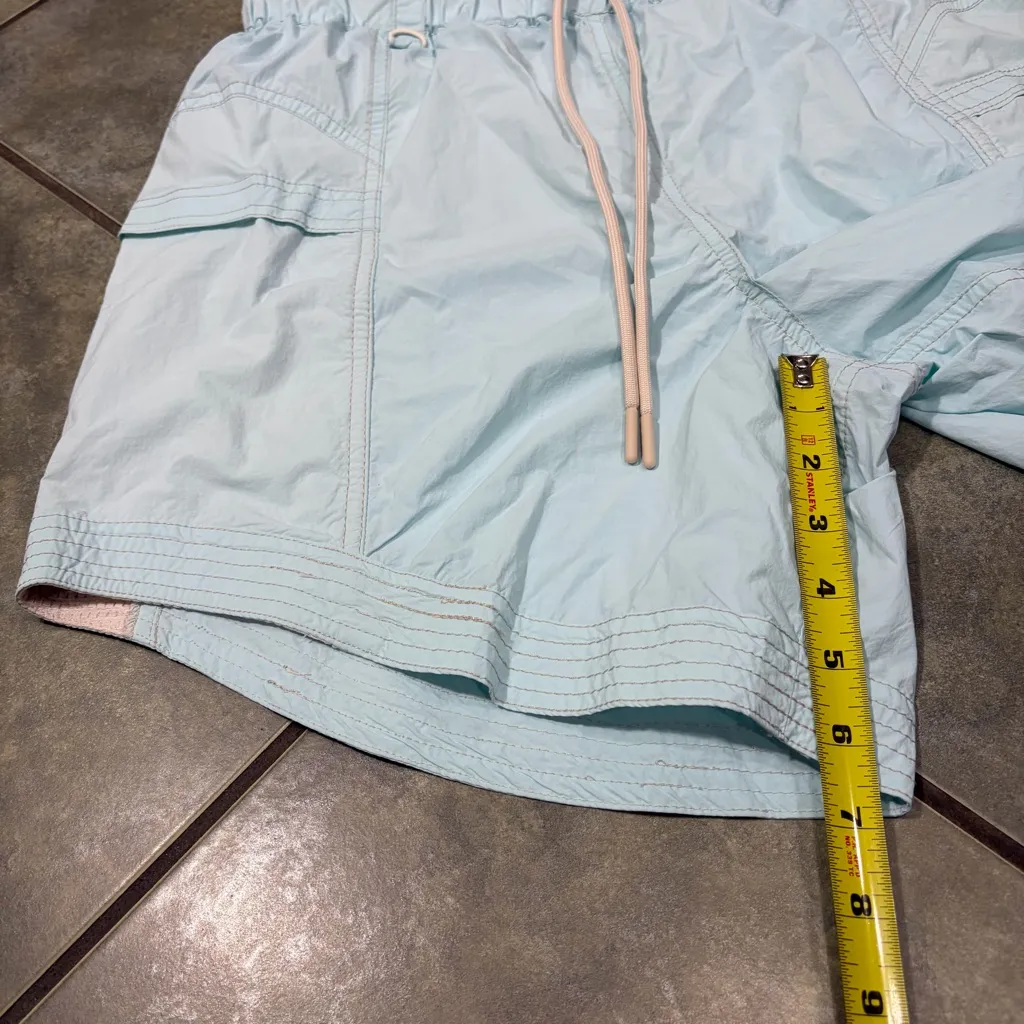 FP Movement by Free People Blue In The Wild Hiking Utility Shorts Sz M Gorpcore Size M - Image 8