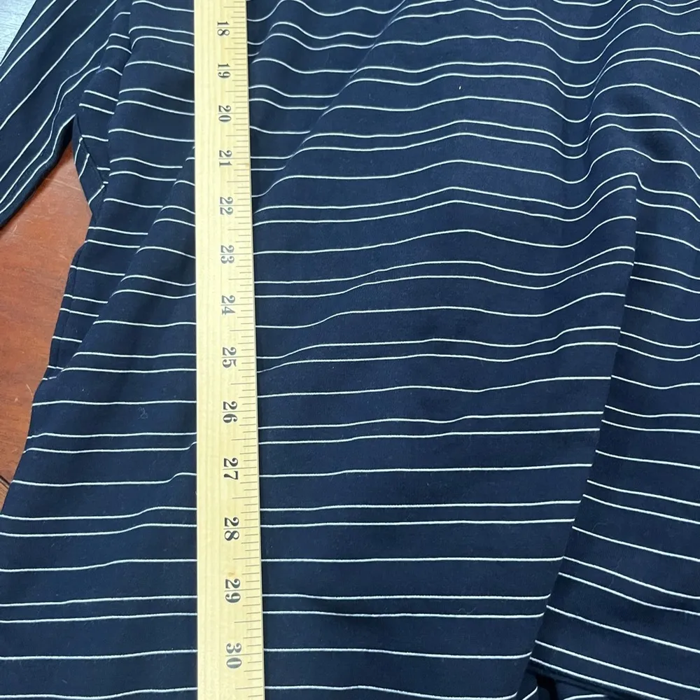 Women’s Club Monaco Blue And White Workwear Comfy Striped Twansia Dress Size XS - Image 7
