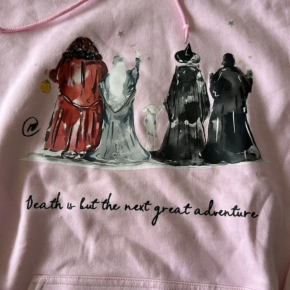 Harry Potter Hoodie Pink XL NWT - Image 2