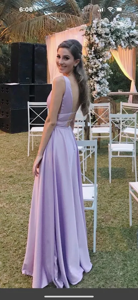Prom Dress Purple - Image 4