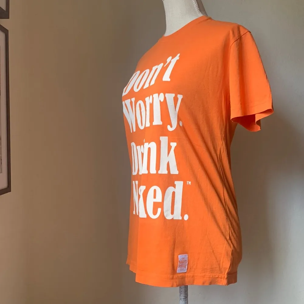 NAKED TURTLE Don’t Worry Drink Naked Graphic T - Image 2