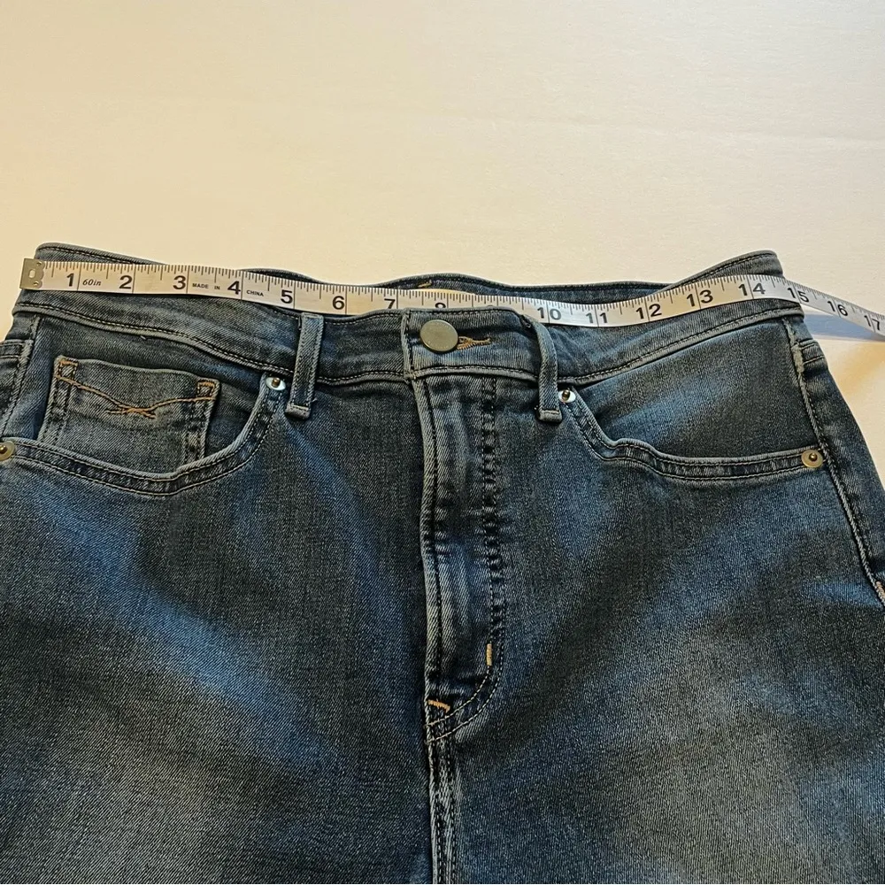 Revtown Womens SZ 30 Blue Denim Jean High Rise Skinny Ankle Stretch Five Pockets - Image 7