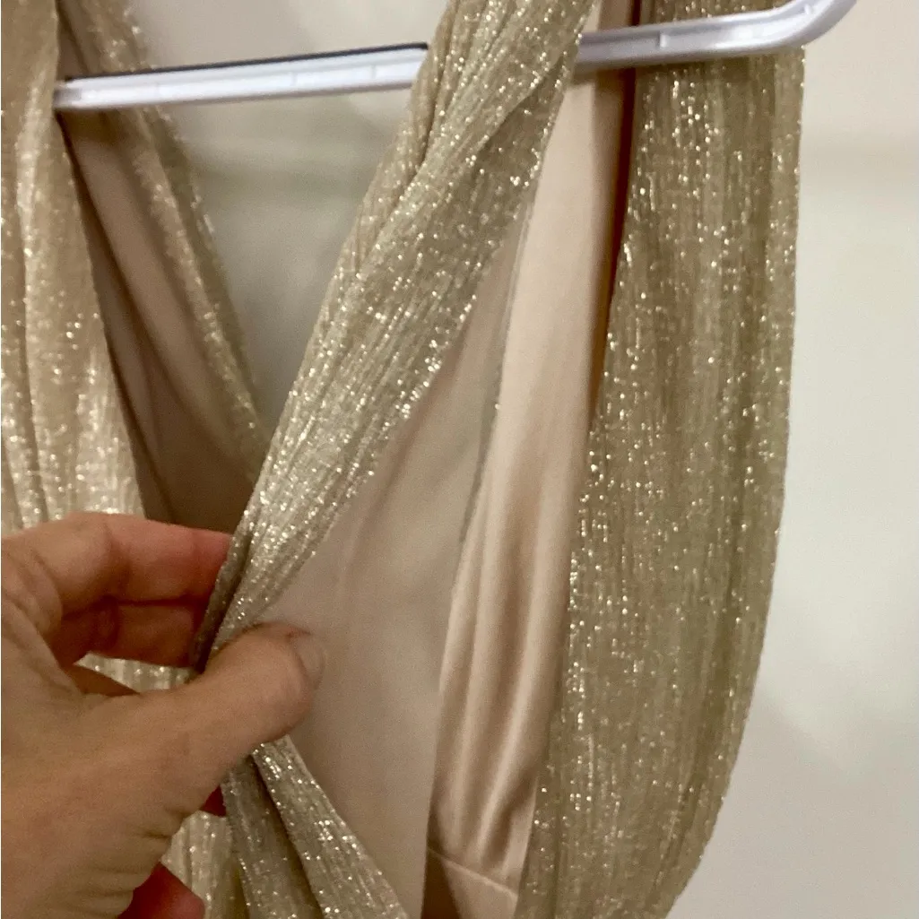 Lulus Ladies' Night Gold
Kaftan Dress - Image 8