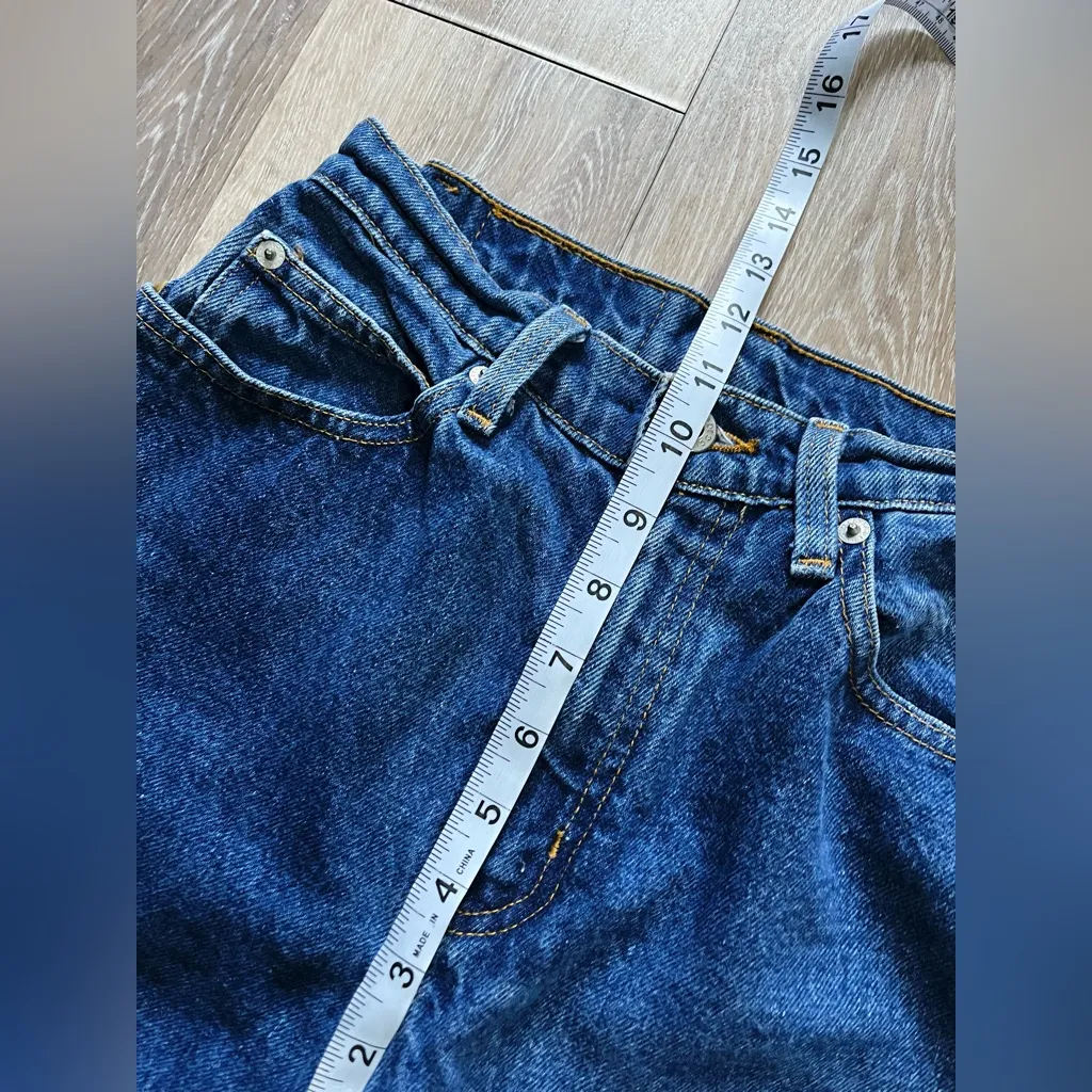 Vintage Faded Glory Women’s High Waisted Straight Leg Jeans Size 4 - Image 7