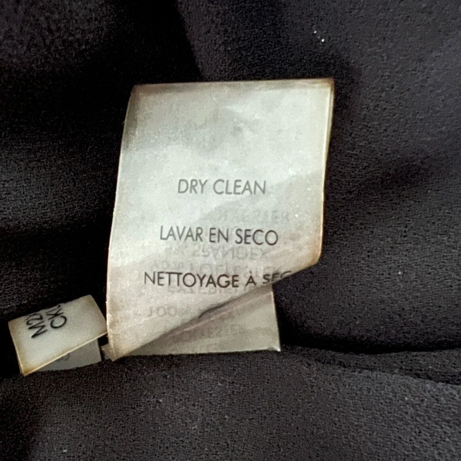 Calvin Klein Shirt Women Large Black Allover Sequin Party Cocktail Holiday Party - Image 9