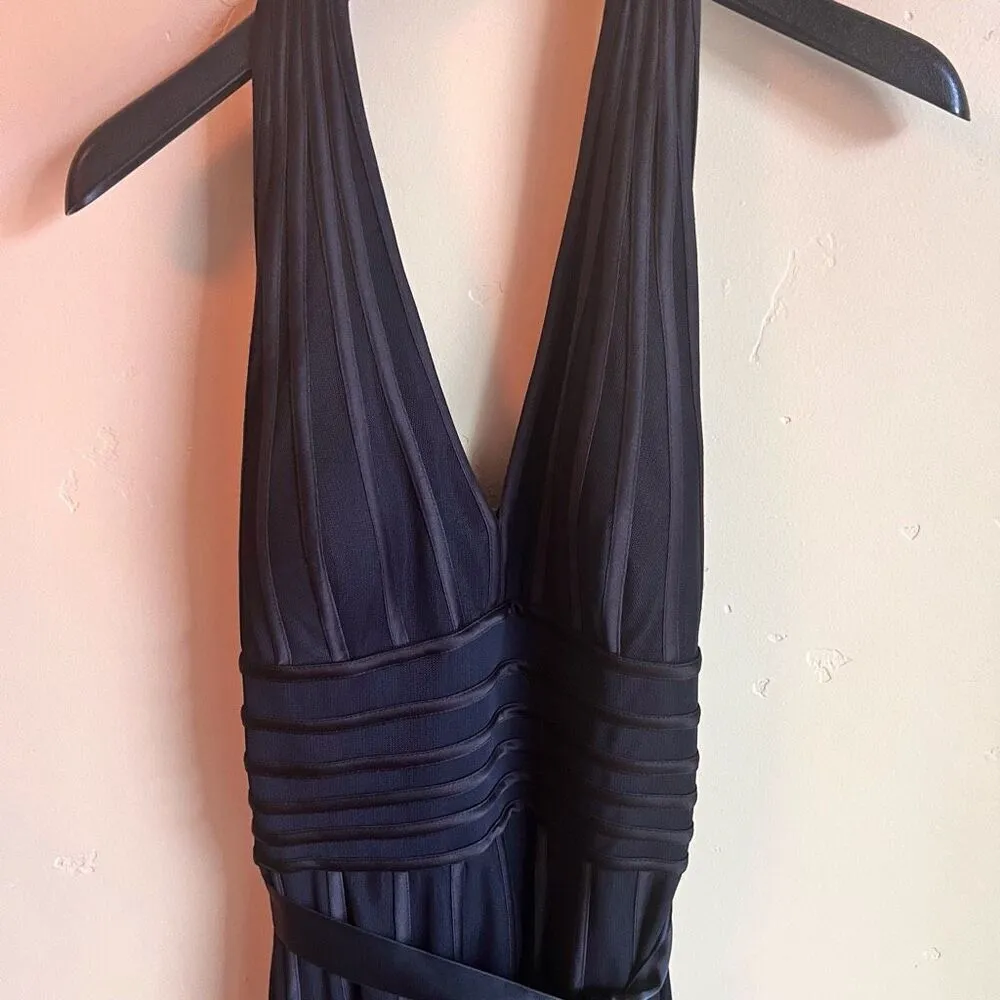 JS Collections Womens Halter A-Line Cocktail‎ Wedding Guest Dress Size 14 Witchy - Image 2